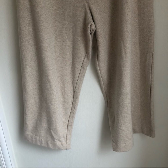 Vince size XL Crop Pull On Cotton Blend Pants in White Sand - Picture 6 of 12